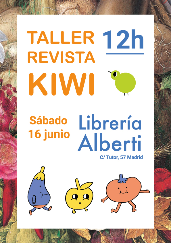 ¡LLEGA LA REVISTA KIWI! Presentación y taller