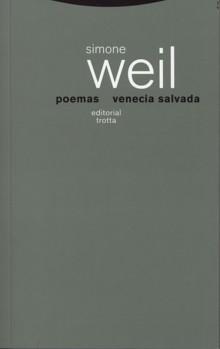 Poemas / Venecia Salvada. 