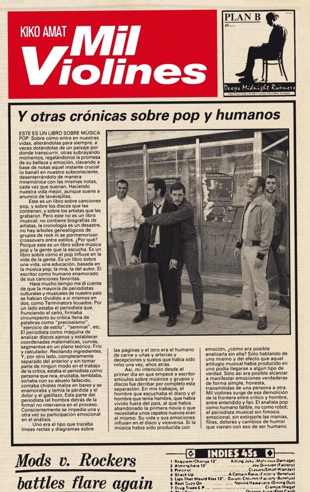 Mil Violines "Y Otras Crónicas sobre Pop y Humanos". 
