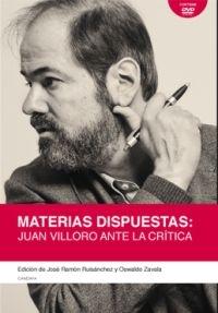 Materias dispuestas "Juan Villoro ante la crítica". 