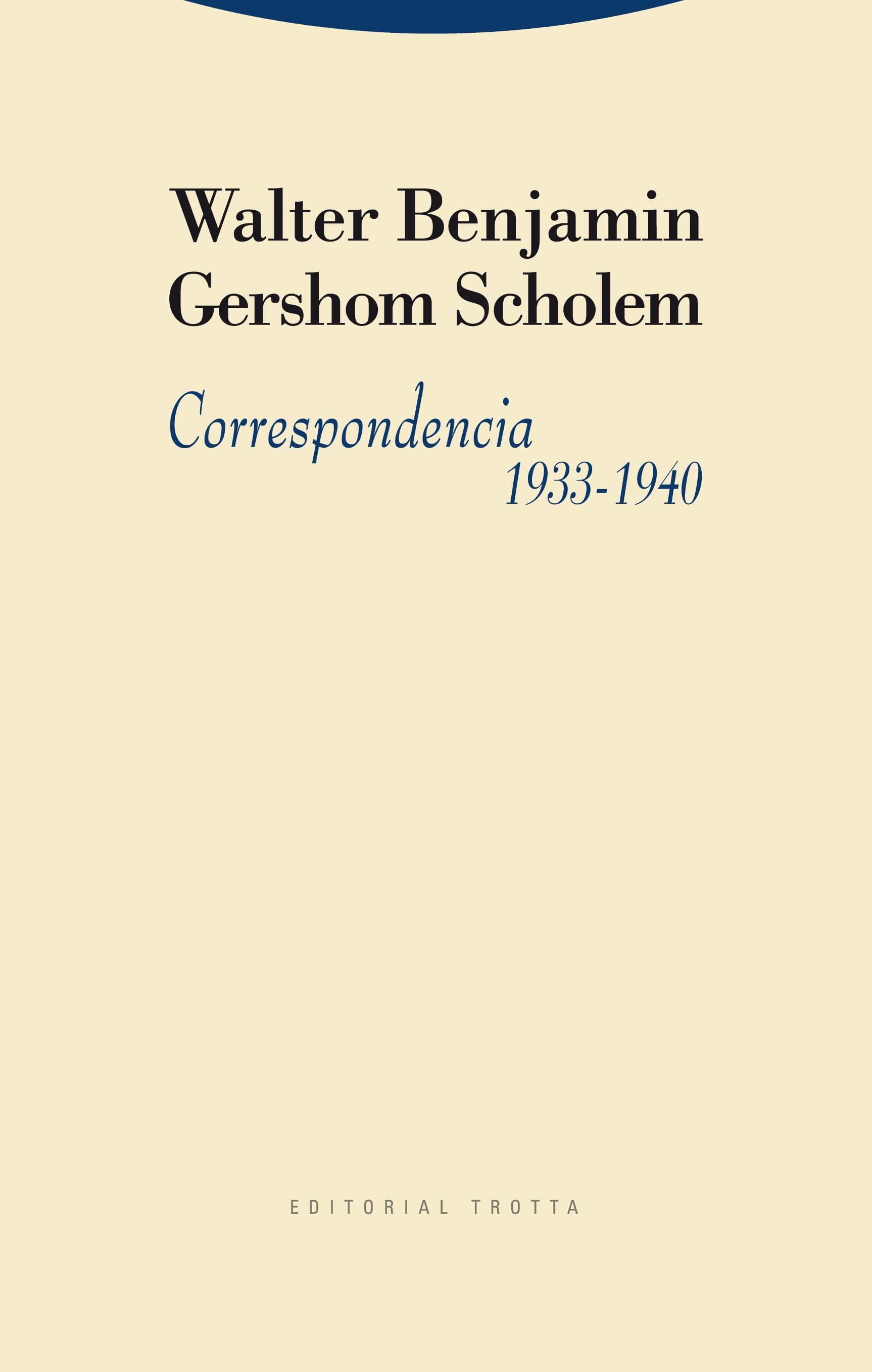 Correspondencia 1933-1940. 