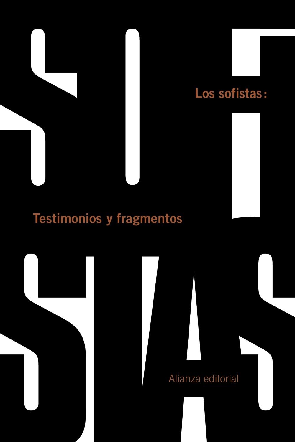 Los Sofistas "Testimonios y Fragmentos". 
