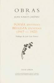 Obras Completas "Poesia (En Verso). Belleza (En Verso). (1917-1923)". 