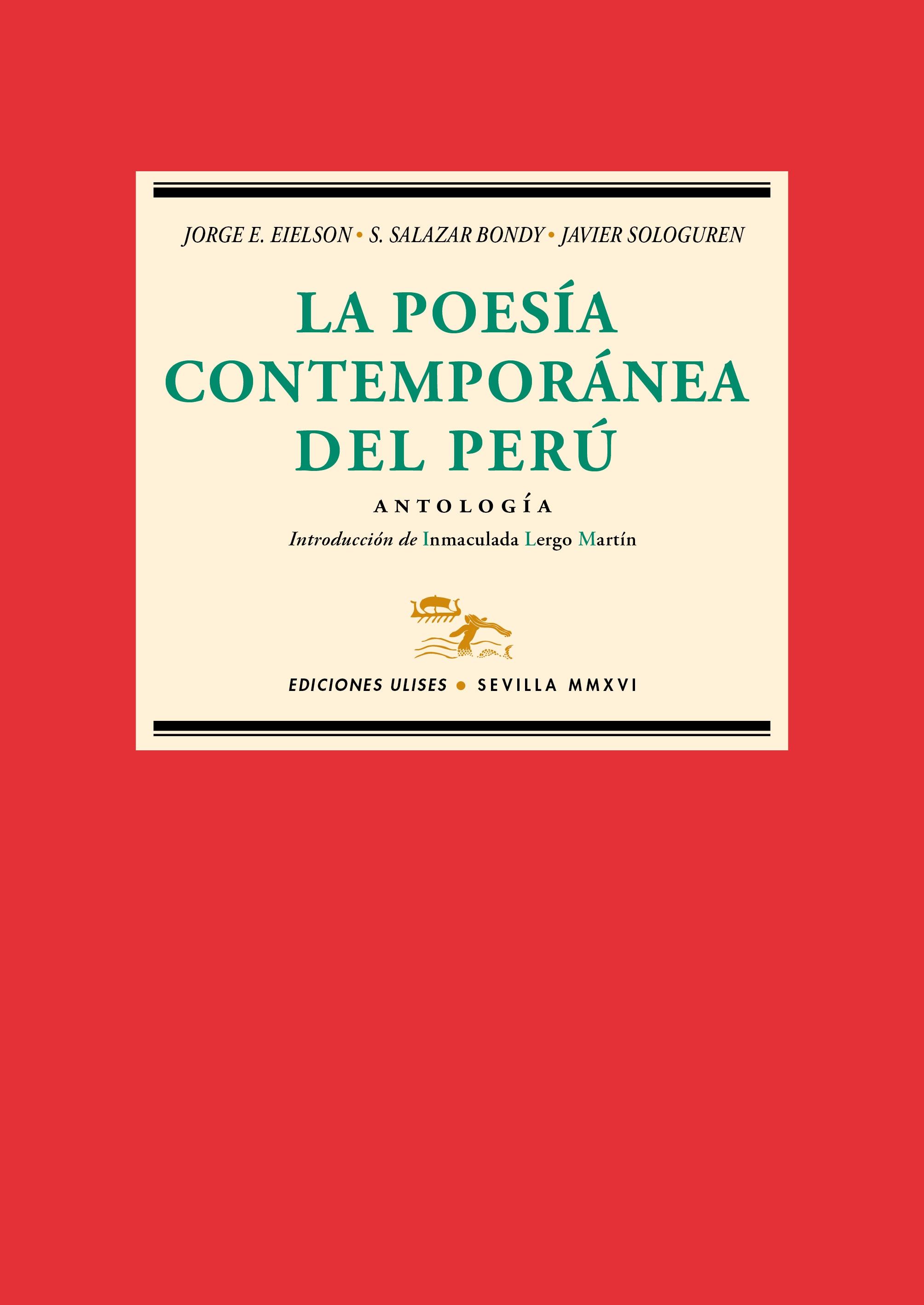La Poesía Contemporánea del Perú "Antología"