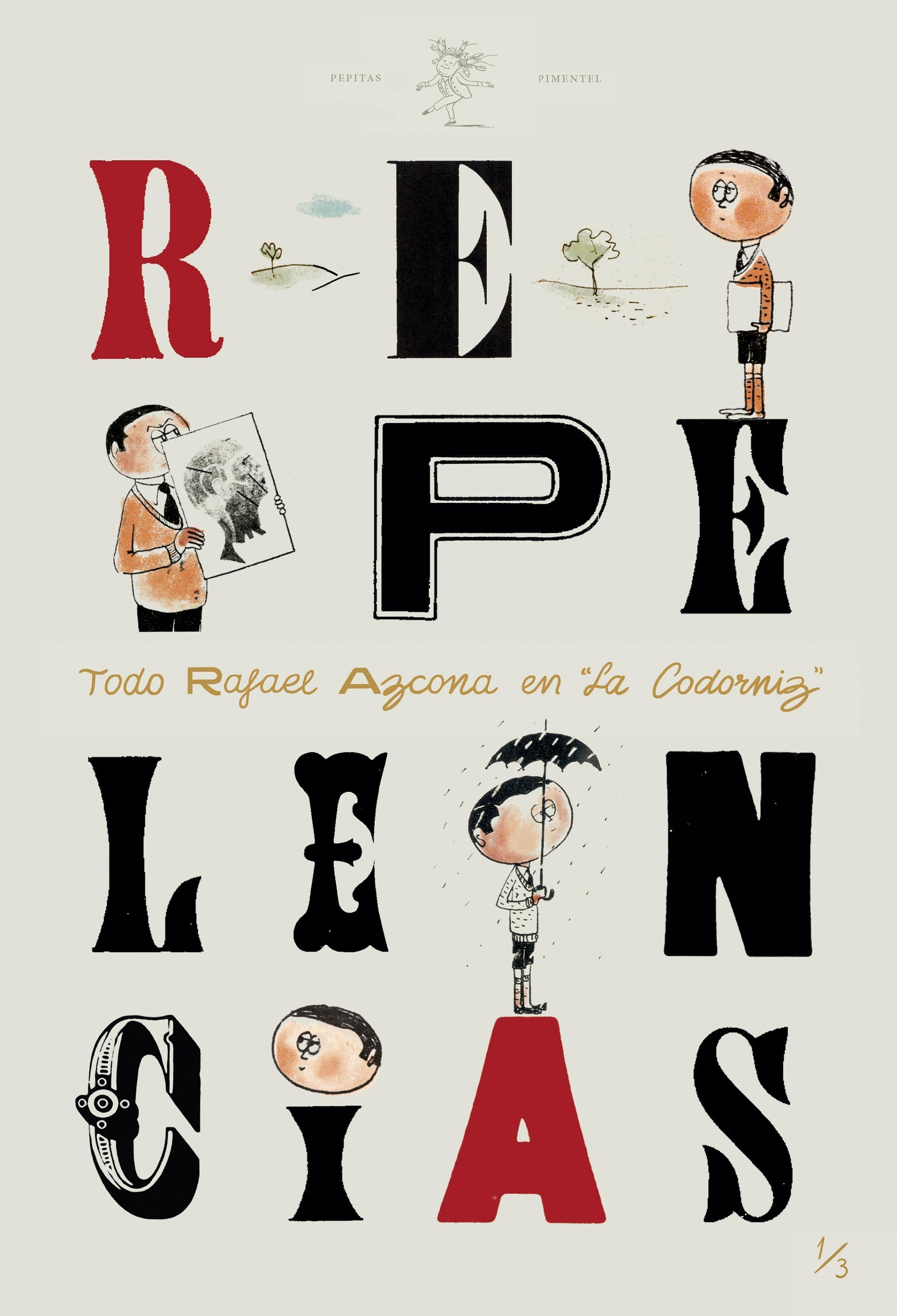 Repelencias "Todo Azcona en la Codorniz. Volumen III (1952-1958). Dibujos"