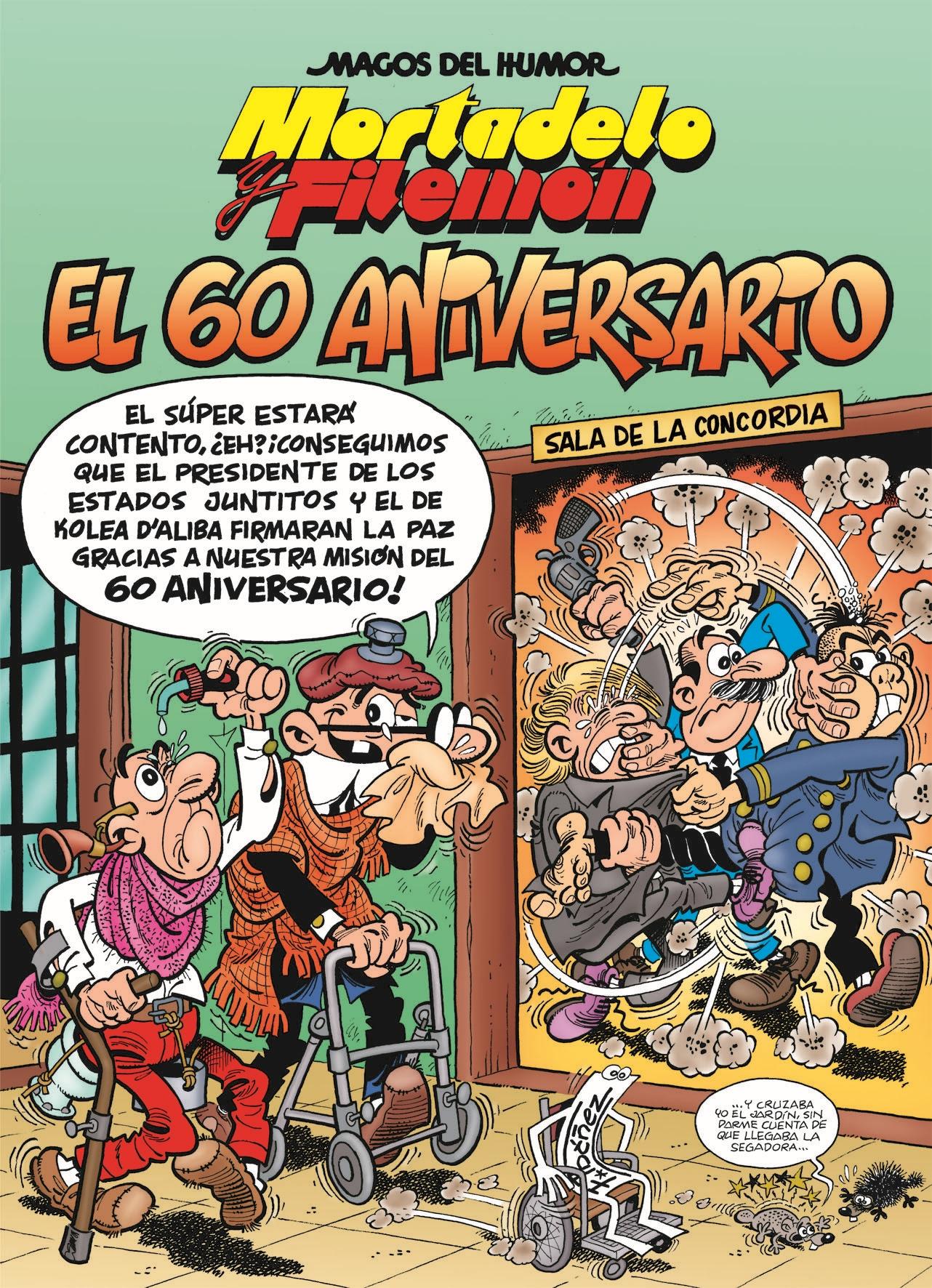 El 60 aniversario "Mortadelo y Filemón 182"