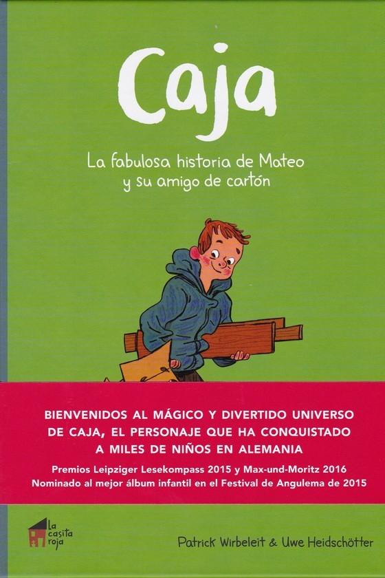 Caja "La Fabulosa Historia de Mateo y su Amigo de Cartón". 