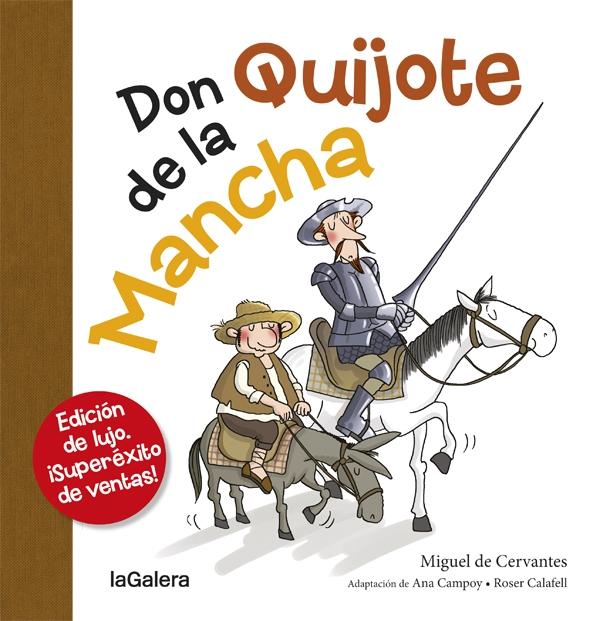 Don Quijote de la Mancha "Letra Ligada". 