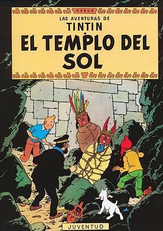 El Templo del Sol "Aventuras de Tintin 14". 
