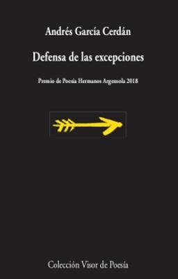 DEFENSA DE LAS EXCEPCIONES "Premio de poesía Hermanos Argensola 2019". 