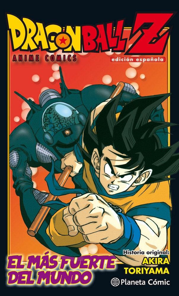 Dragon Ball Z Anime Comic - el Hombre Más Fuerte del Mundo. 