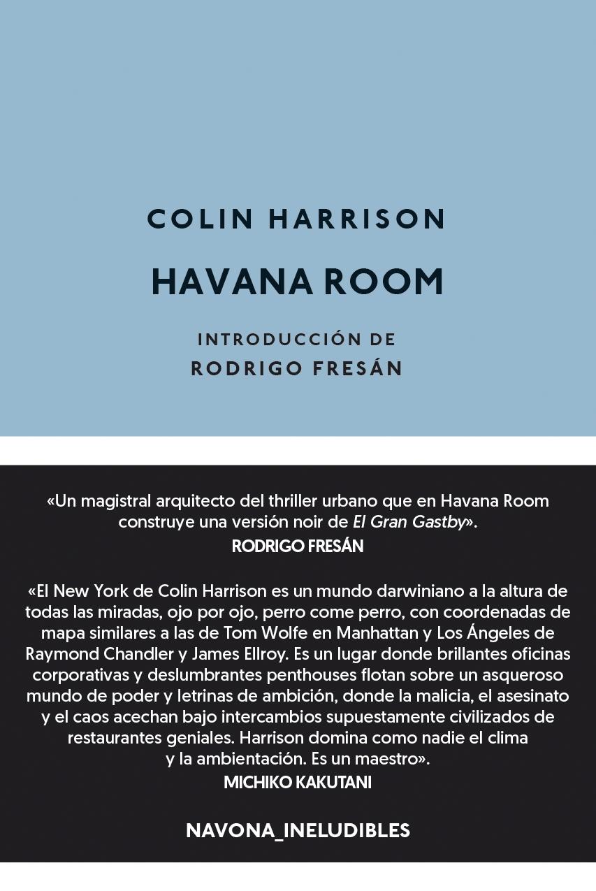 Havana Room "Introducción de Rodrigo Fresán". 