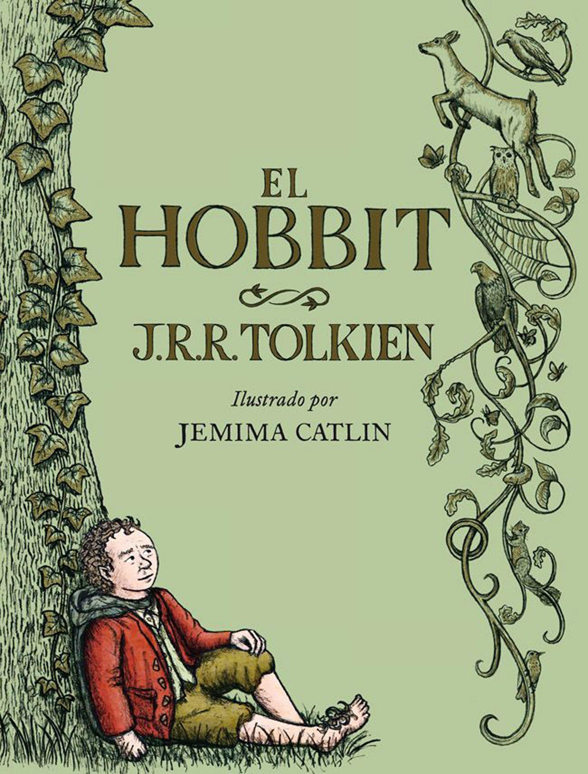 El Hobbit ilustrado por Jemima Catlin. 