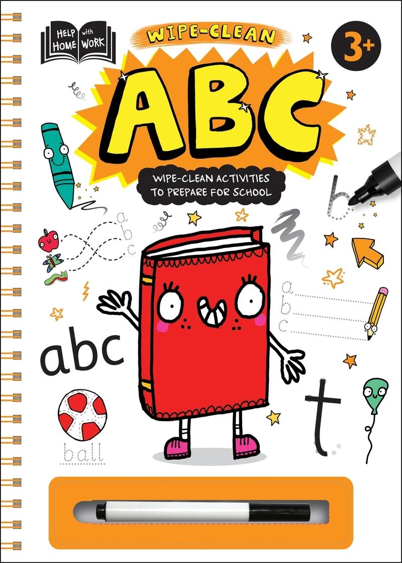Abc +3  | Wipe-Clean "Wipe-Clean Activities To Prepare For School". 