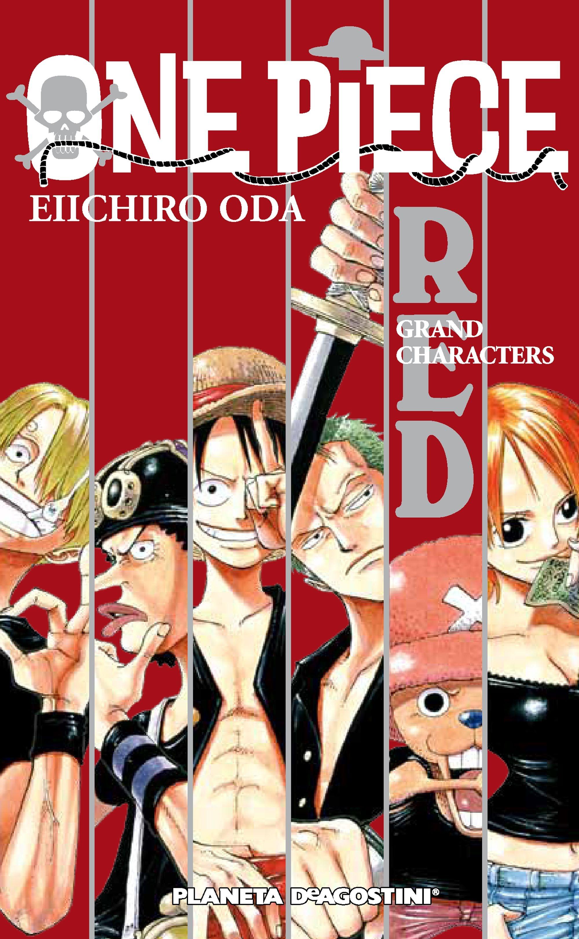 One Piece Guía Nº 01 Red "Gran Characters". 