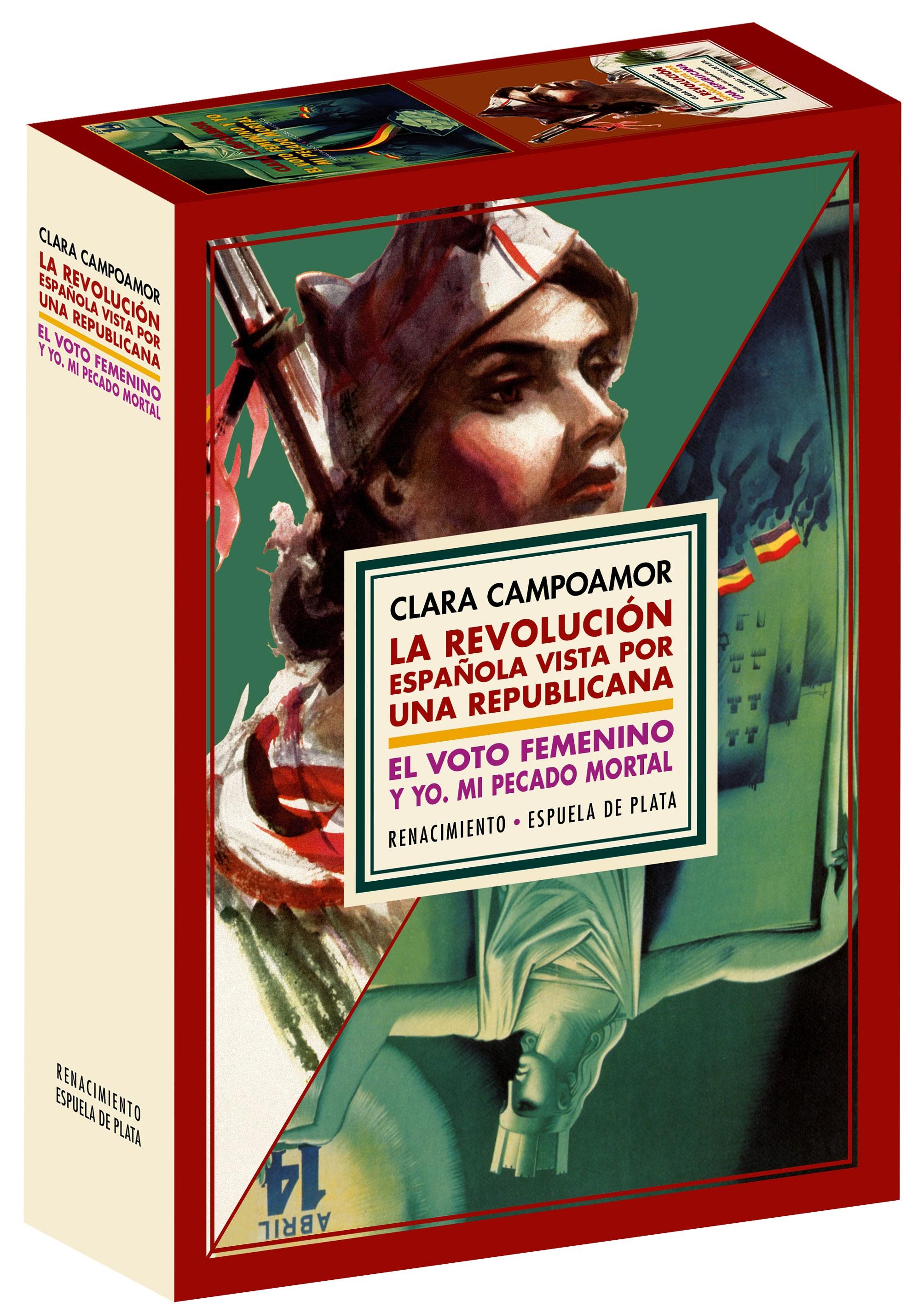 Estuche Clara Campoamor "La Revolución Española Vista por una Republicana 6ed + el Voto Femenino"