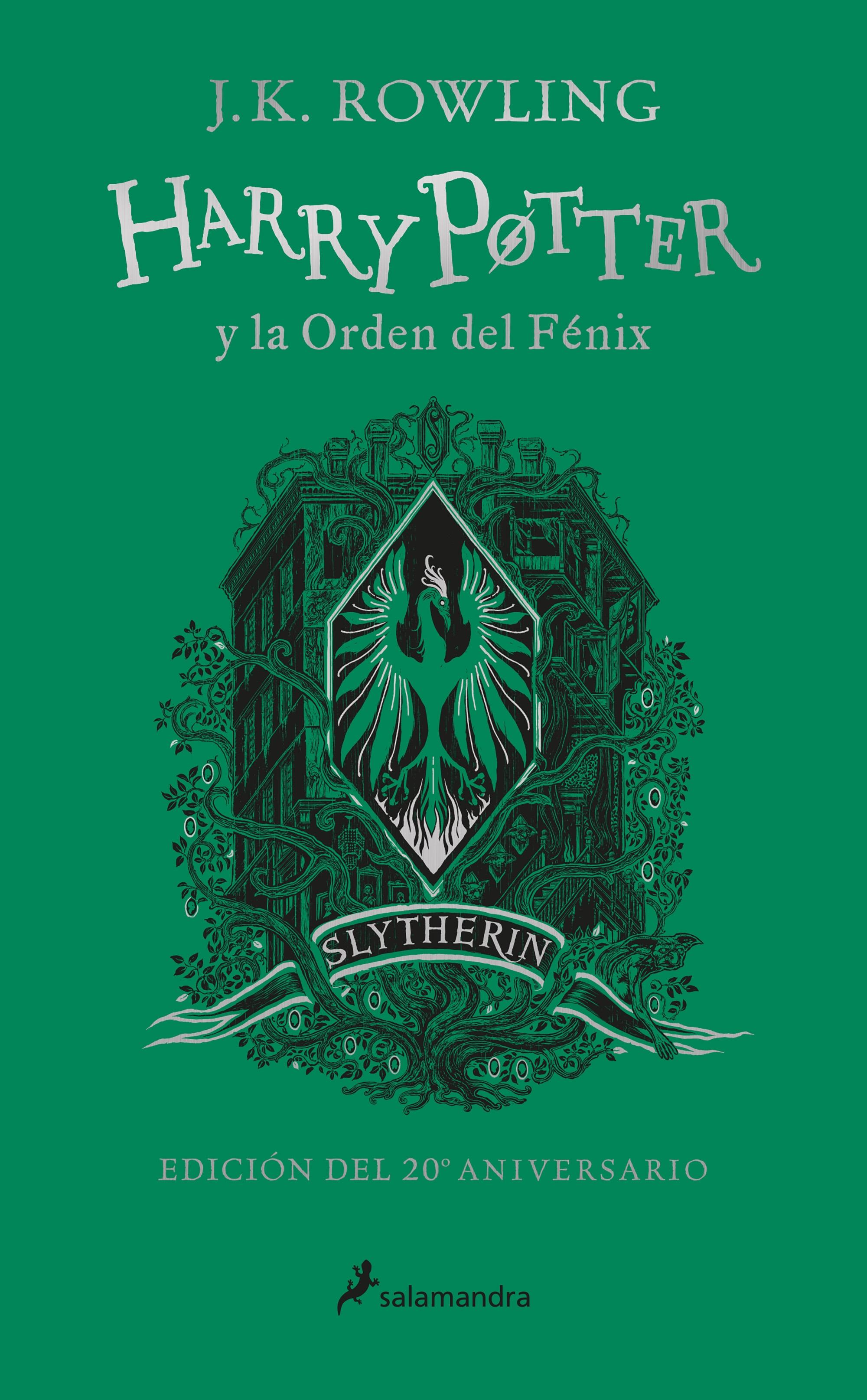 Harry Potter y la Orden del Fenix Edicion "Edicion Slytherin del 20º Aniversario". 