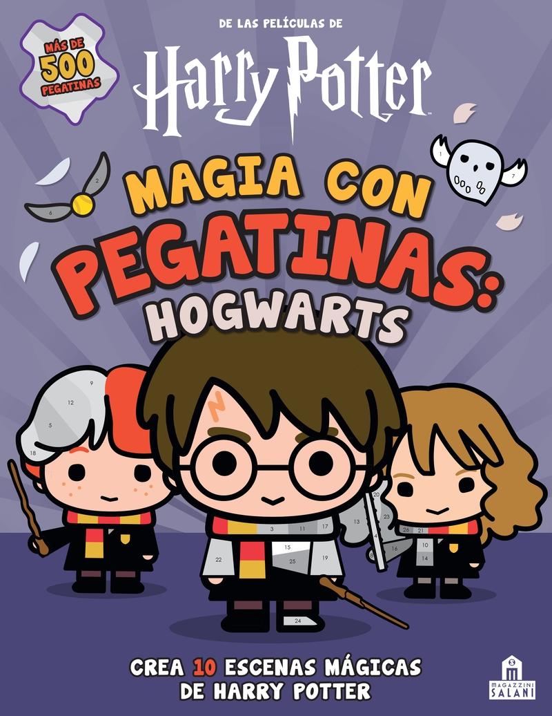 Magia con Pegatinas: Hogwarts "Crea 10 Escenas Mágicas de Pegatinas". 