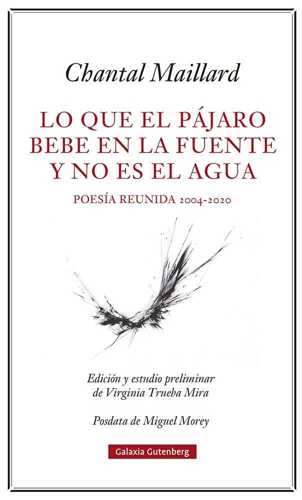 Lo que el Pájaro Bebe en la Fuente y no Es el Agua "Obra Poética Reunida 2004-2020". 