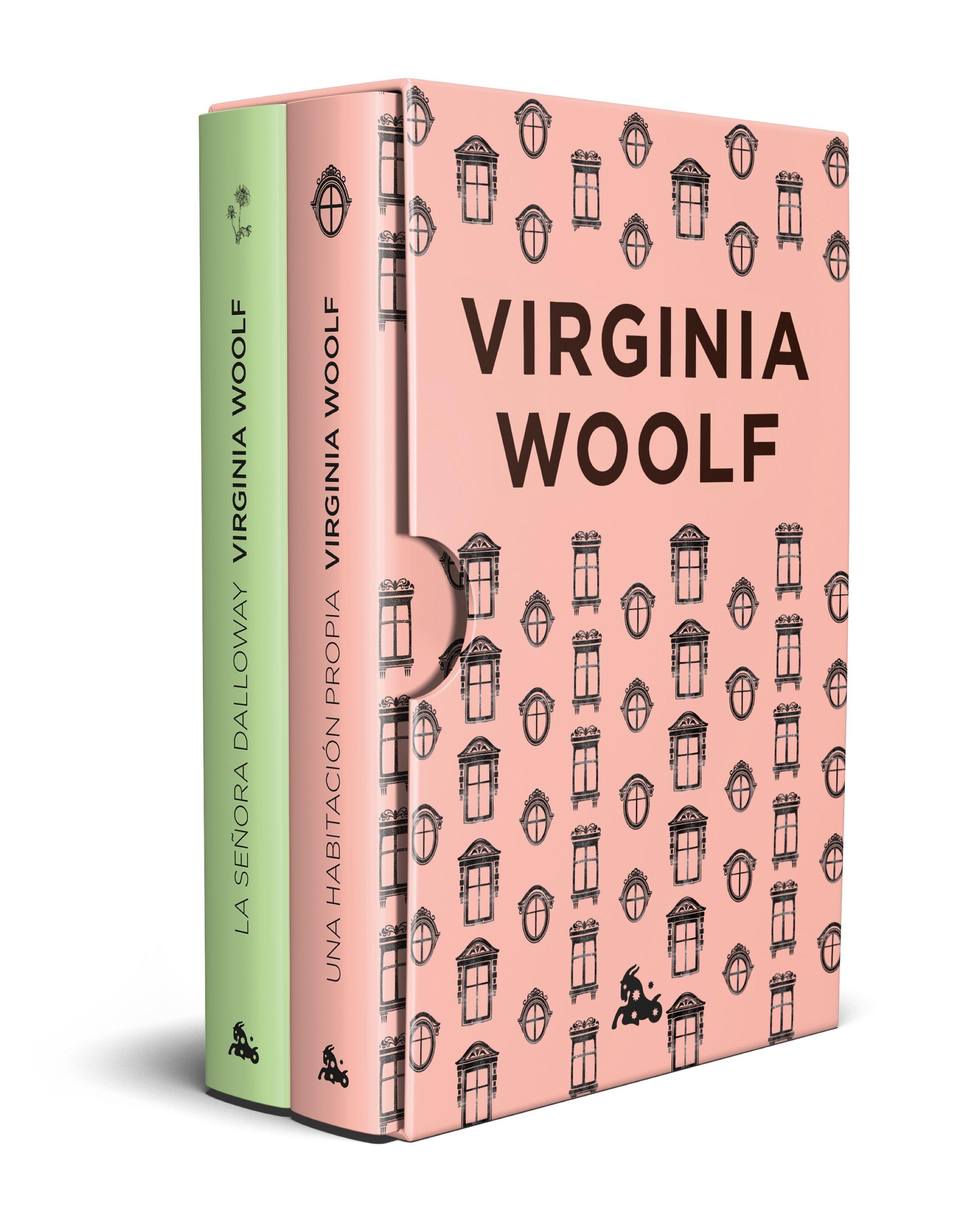 Estuche Virginia Woolf (La Señora Dalloway y una Habitación Propia). 