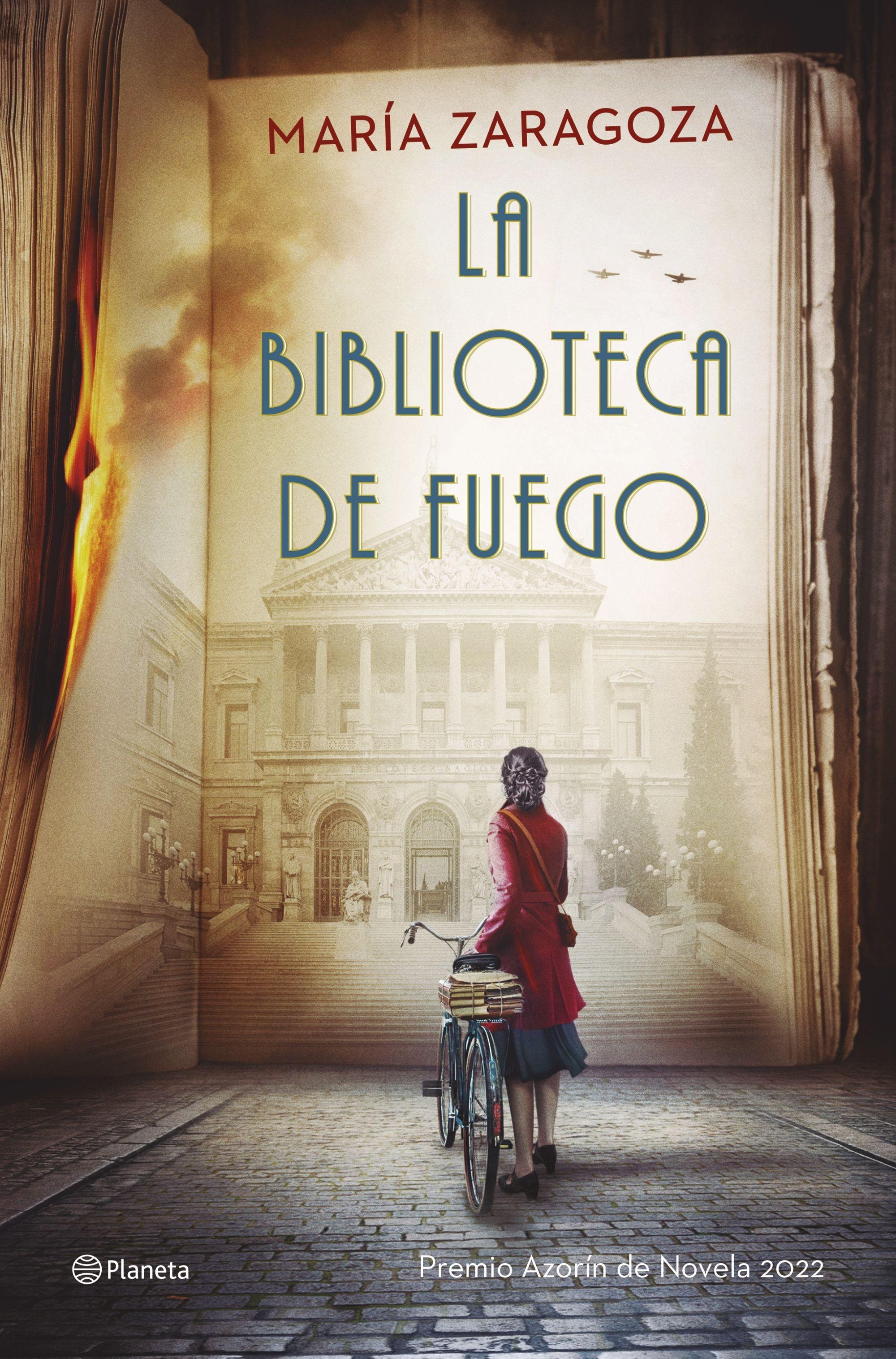 La Biblioteca de Fuego "Premio Azorín de Novela 2022". 
