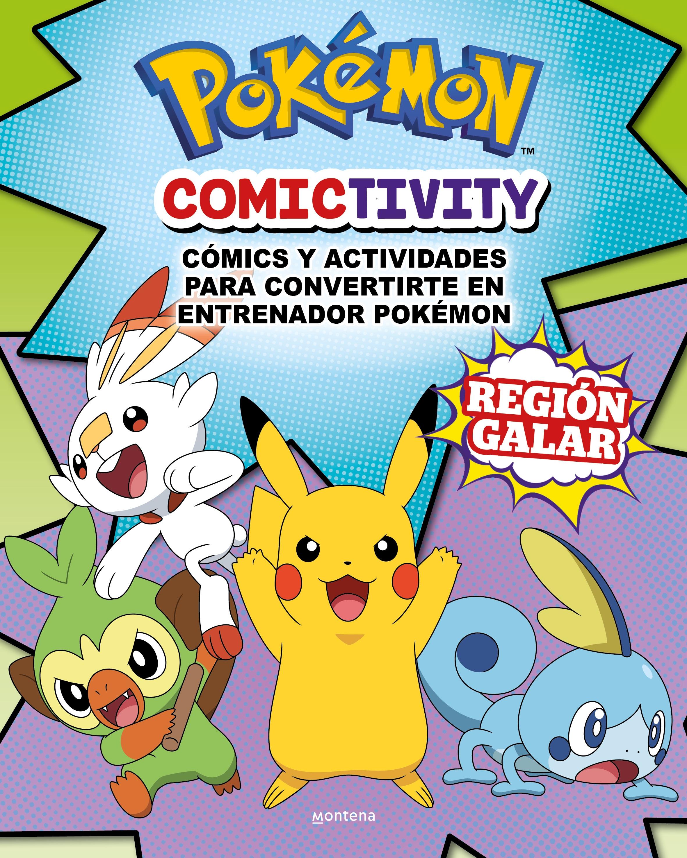 Comictivity (Colección Pokémon) "Cómics y Actividades para Convertirte en Entrenador Pokémon". 