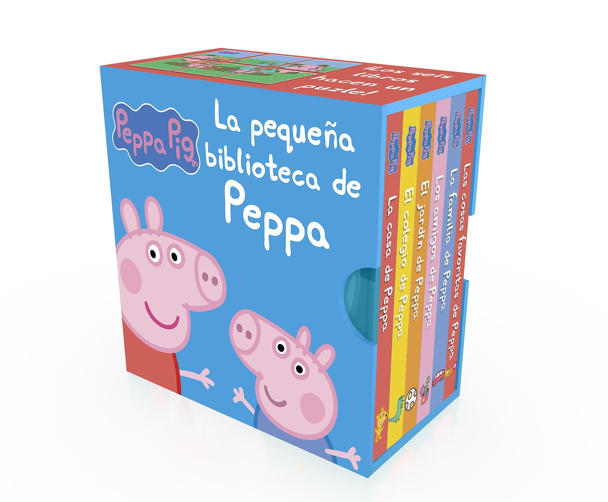 Mi Pequeña Biblioteca (Peppa Pig) "La Casa de Peppa - el Jardín de Peppa - los Amigos de Peppa - el Colegio". 
