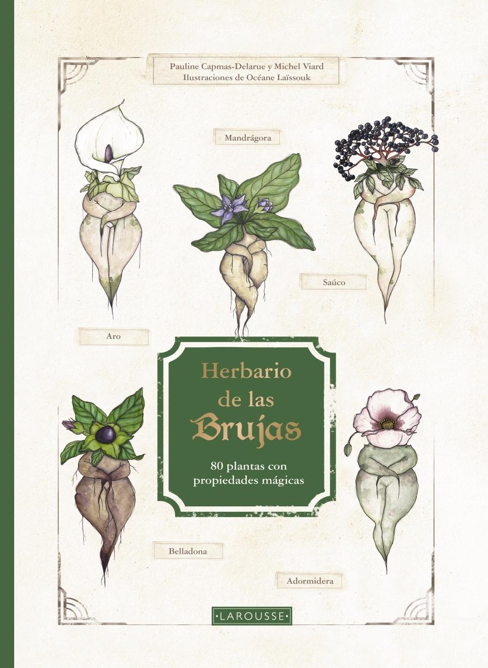 Herbario de las Brujas "80 Plantas con Propiedades Mágicas". 