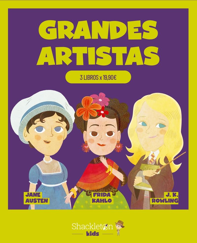 Grandes Artistas "Pack 3 Libros". 