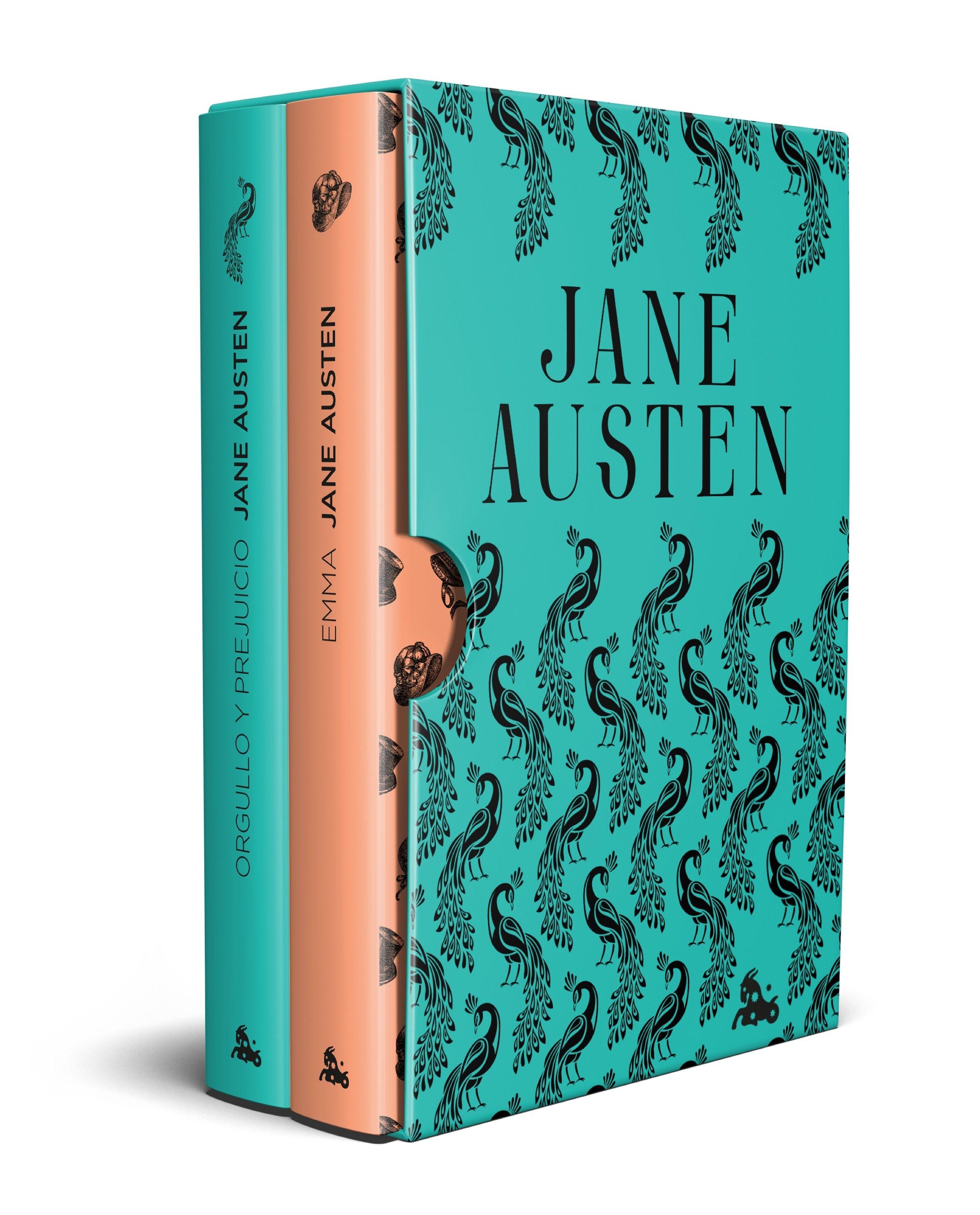 Estuche Jane Austen "Orgullo y Prejuicio / Emma". 