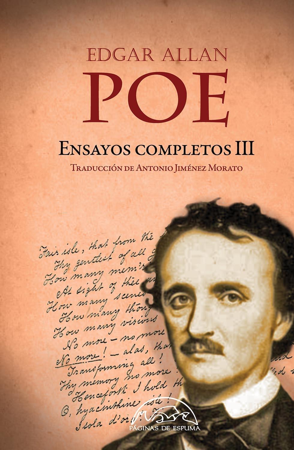 Ensayos Completos Iii de Edgar Allan Poe. 