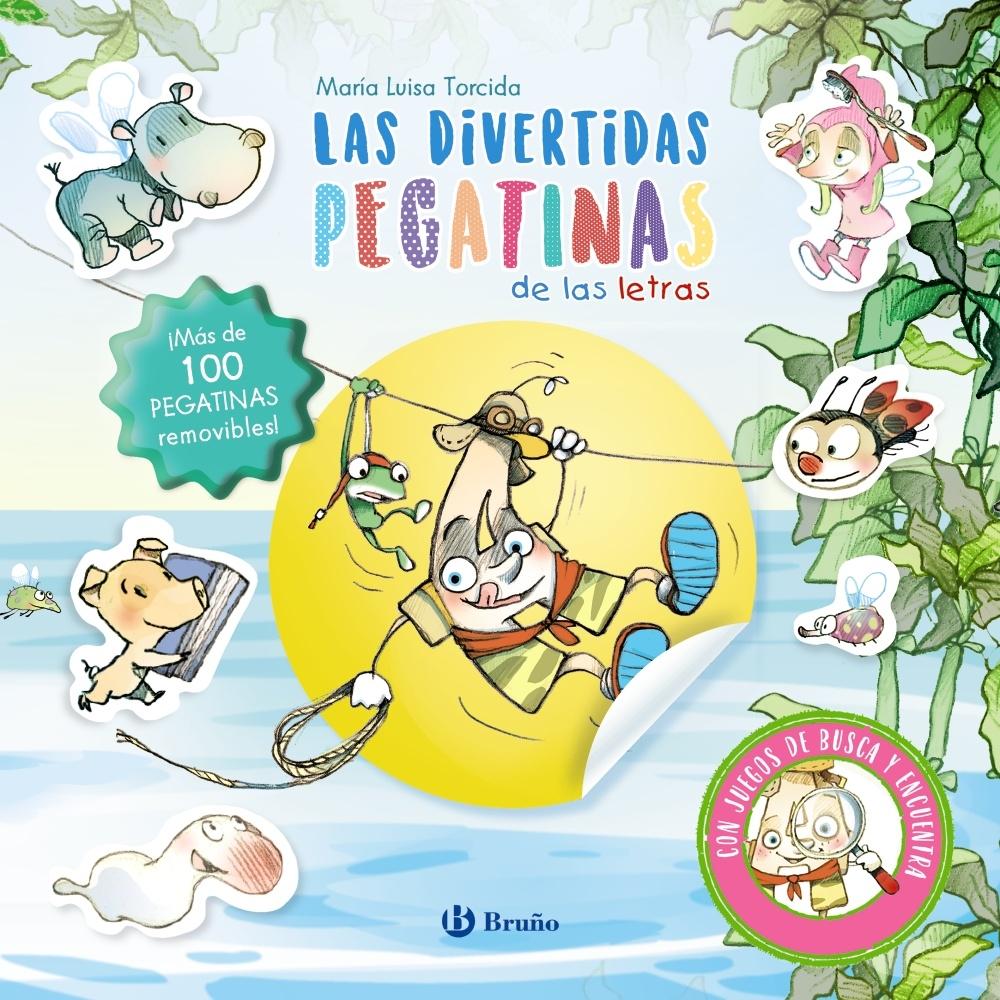 Las Divertidas Pegatinas de las Letras "¡Más de 100 Pegatinas Removibles!". 