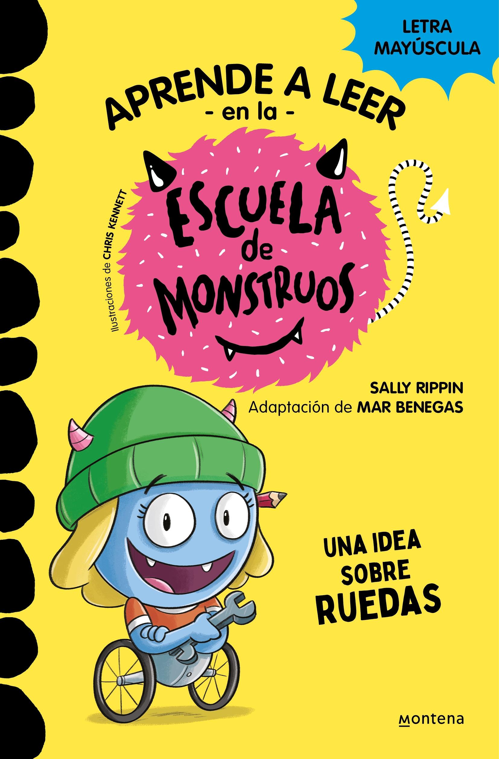 Aprender a Leer en la Escuela de Monstruos 12 - una Idea sobre Ruedas "En Letra Mayúscula para Aprender a Leer (Libros para Niños a Partir de 5". 