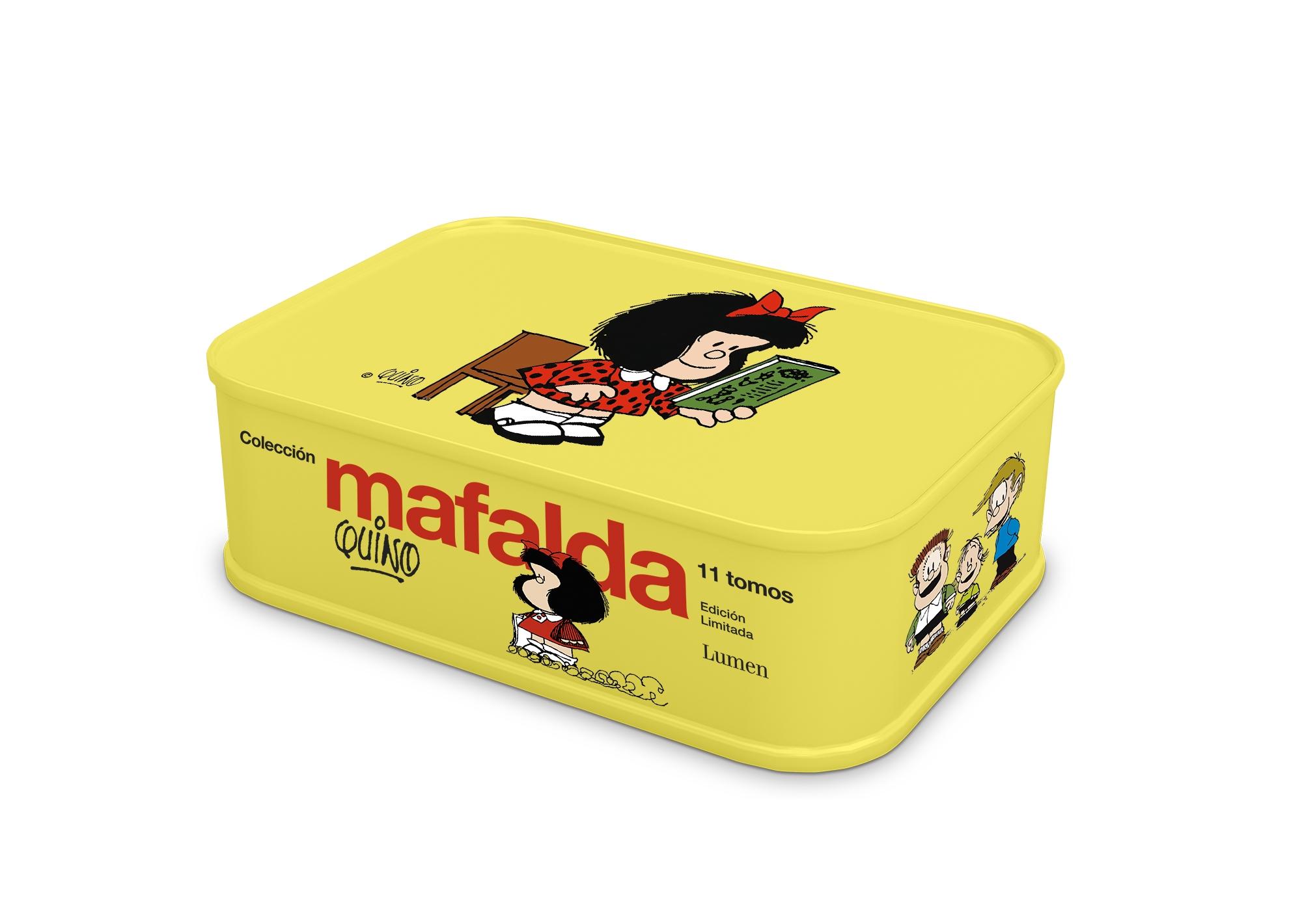 Colección Mafalda: 11 Tomos en una Lata (Edición Limitada). 