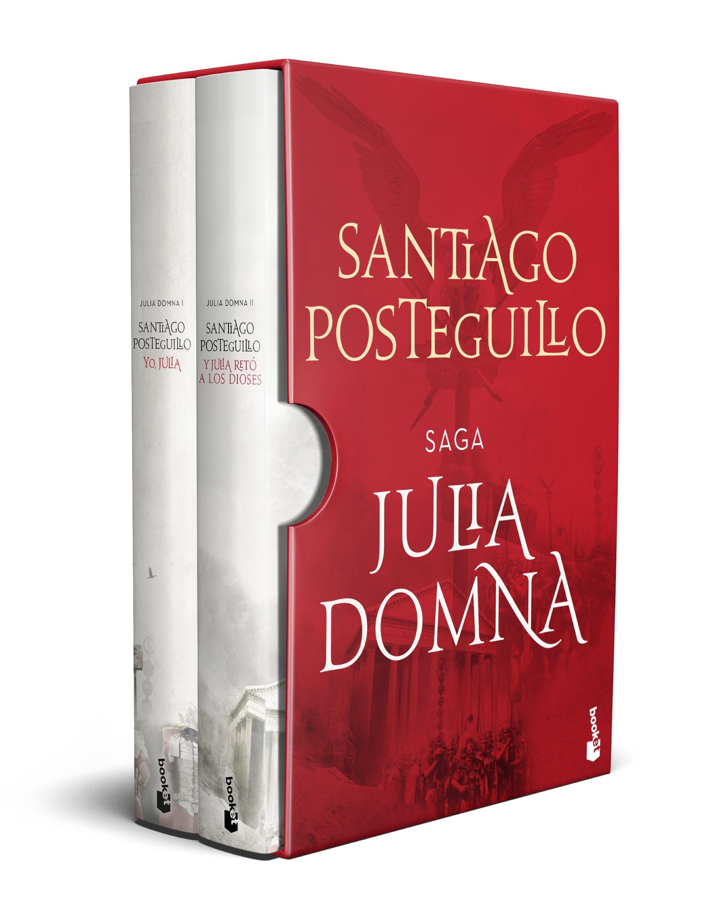 Estuche Julia Domna "Incluye Yo, Julia + y Julia Retó a los Dioses". 