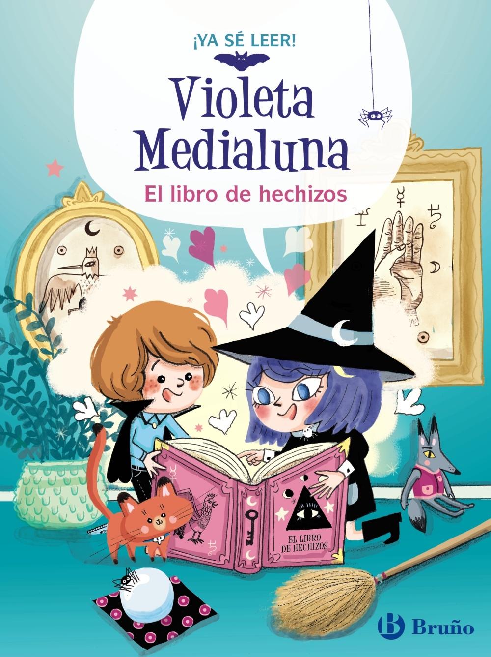 Violeta Medialuna, 1. el Libro de Hechizos. 
