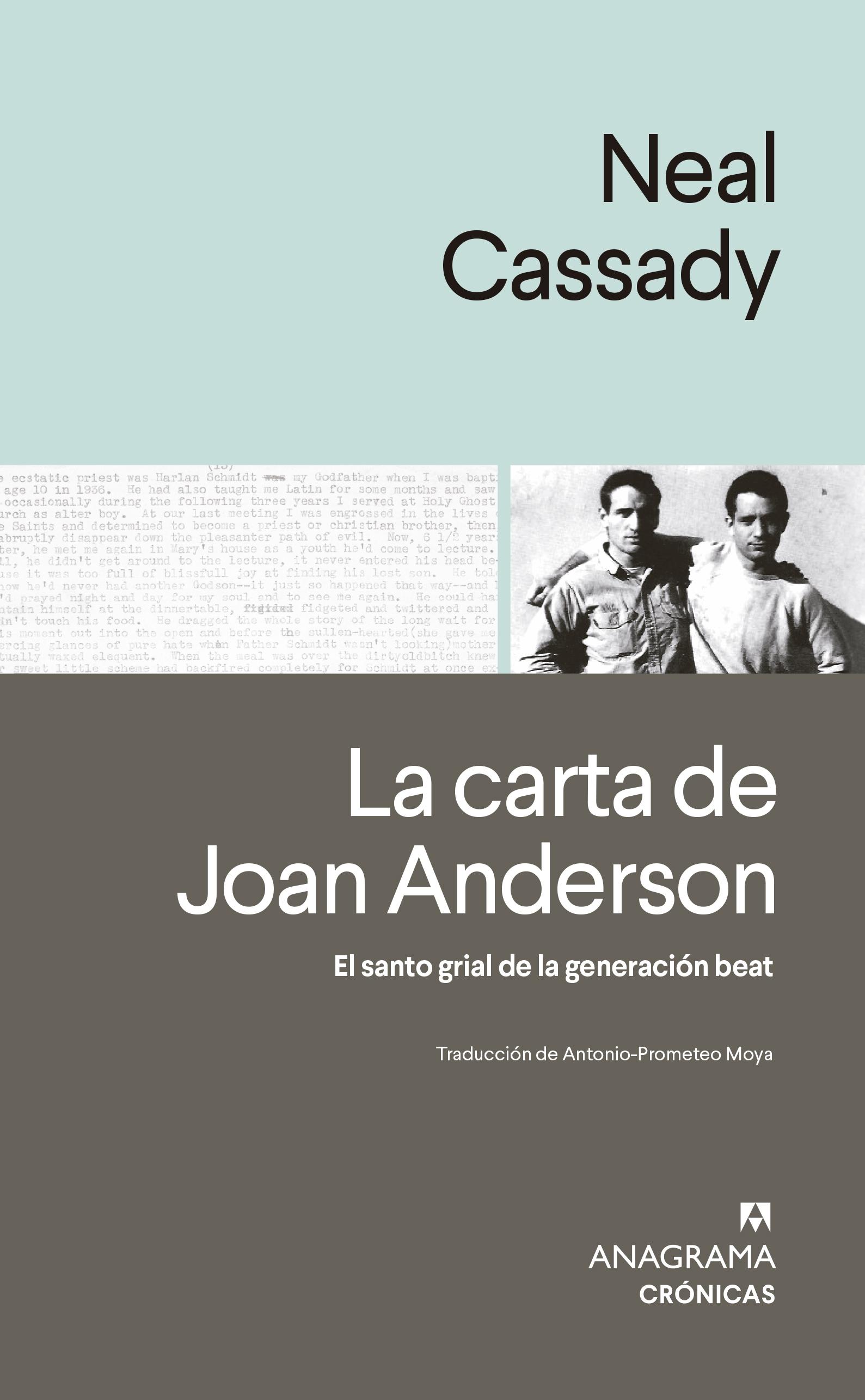 La Carta de Joan Anderson "El Santo Grial de la Generación Beat". 