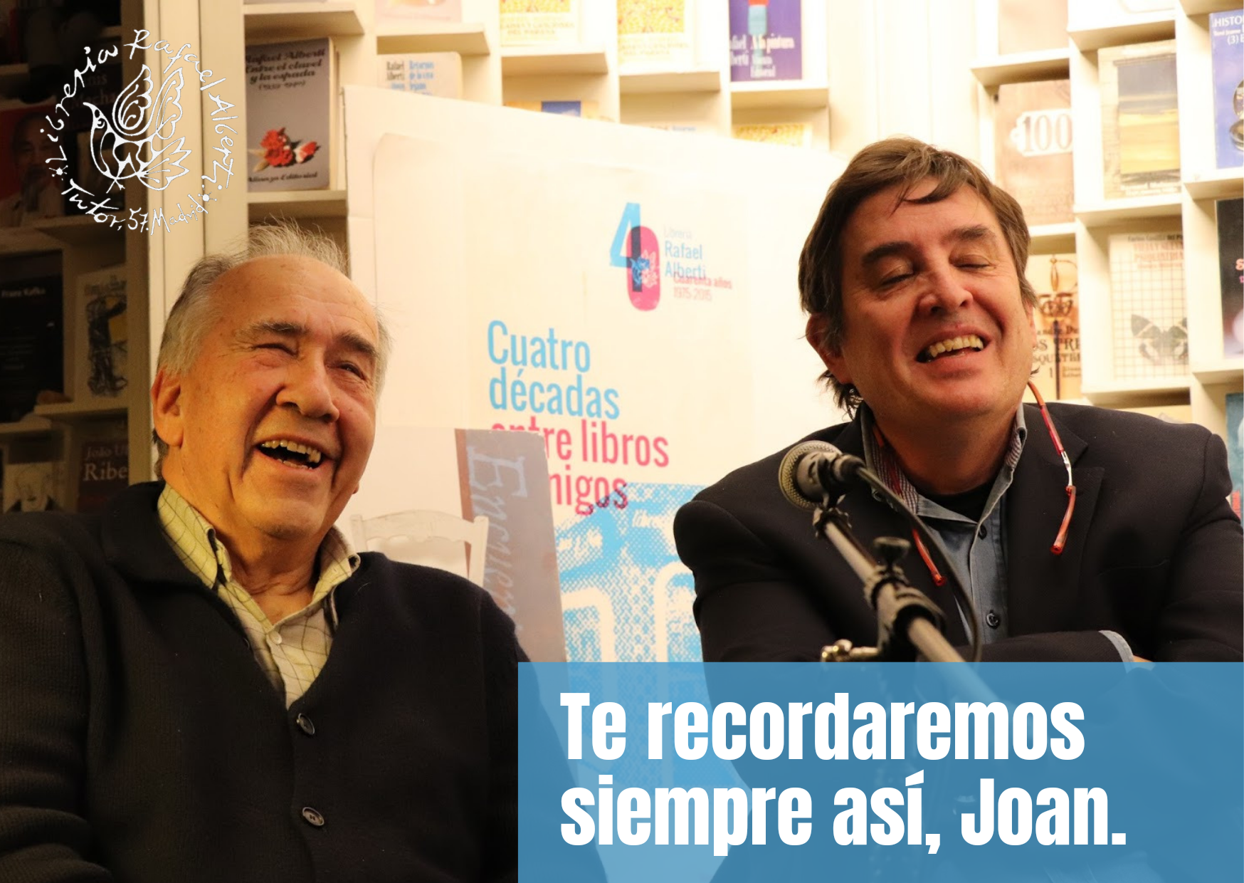 Joan Margarit vive en su poesía