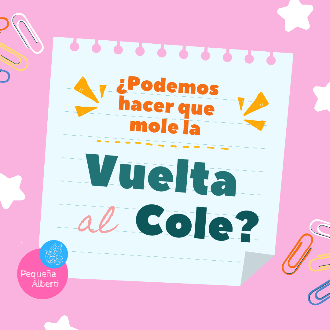 ¿Podemos hacer que mole la vuelta al cole?