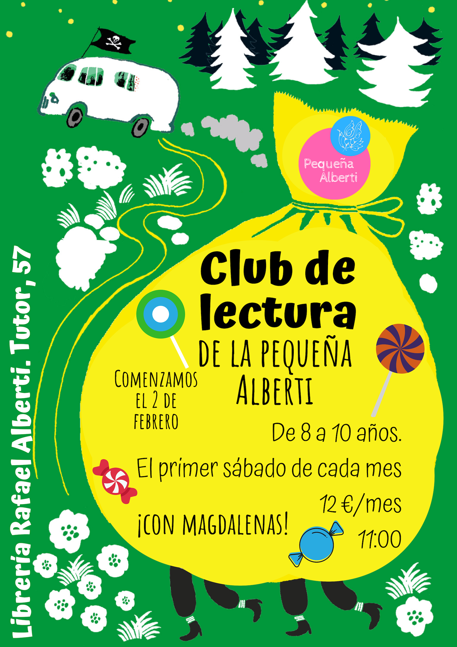 Club de lectura de la Pequeña Alberti - Comentaremos 'Zita, la viajera espacial' (Astronave).