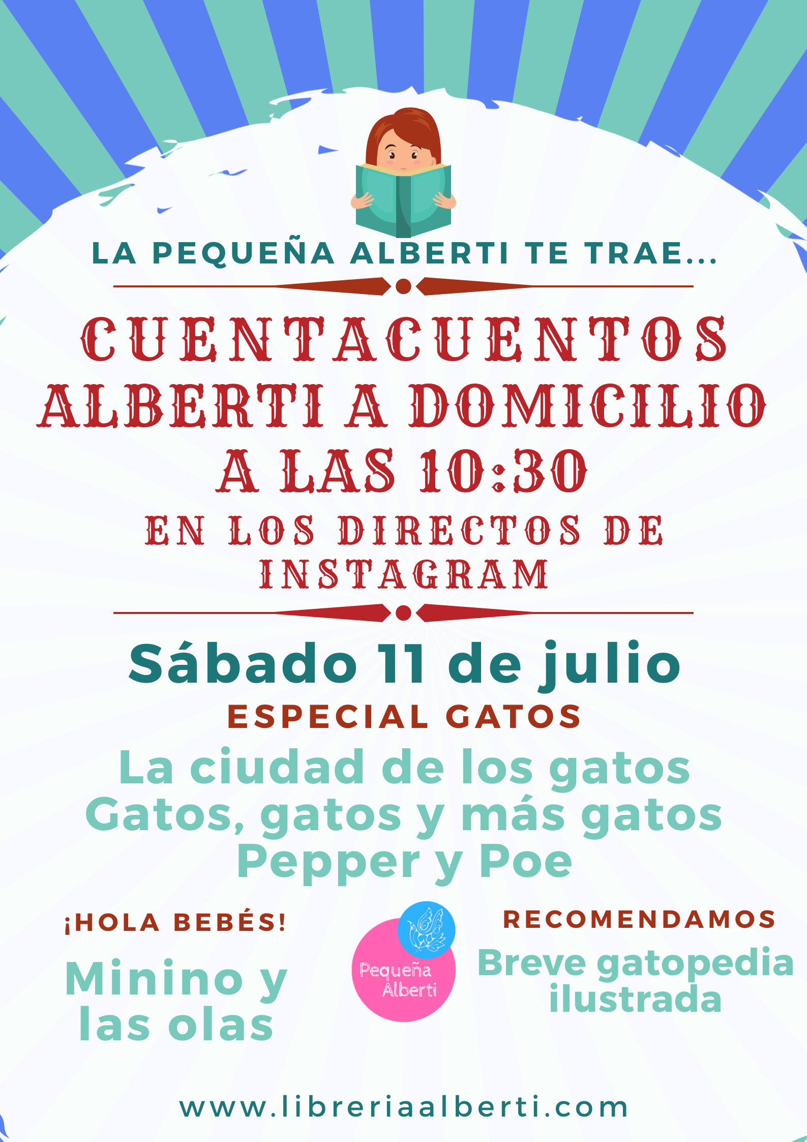 Cuentacuentos #AlbertiADomicilio 52 | Especial gatos