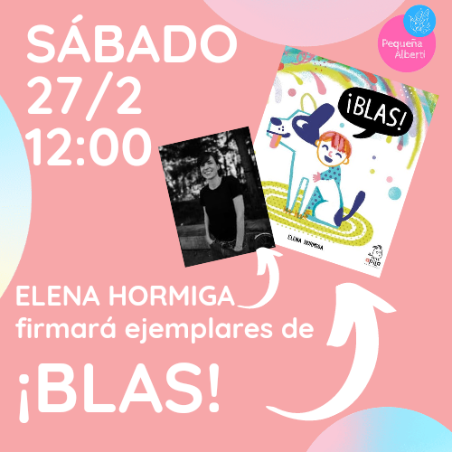 ELENA HORMIGA firma ¡Blas!