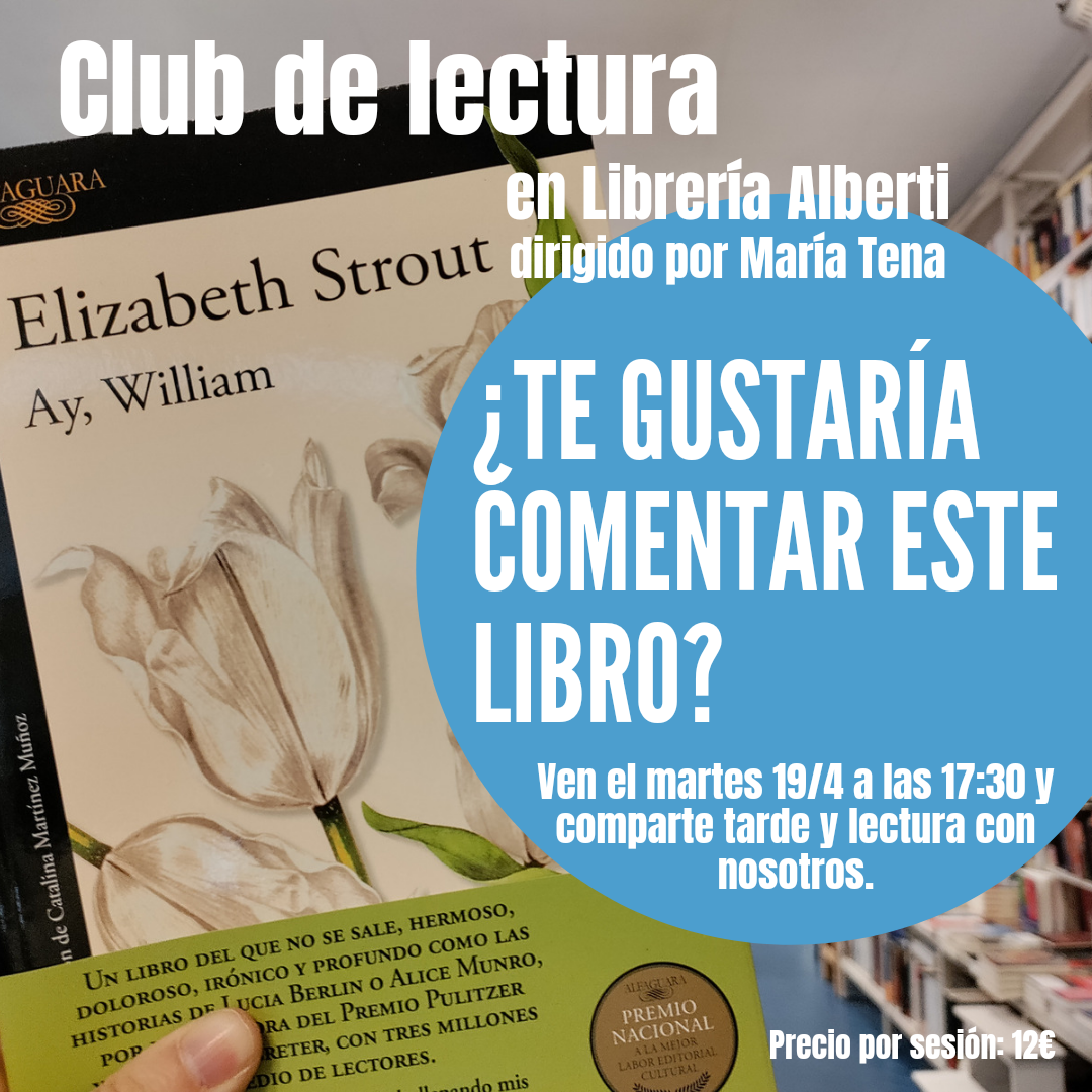 Comentaremos 'Ay, William', de ELIZABETH STROUT