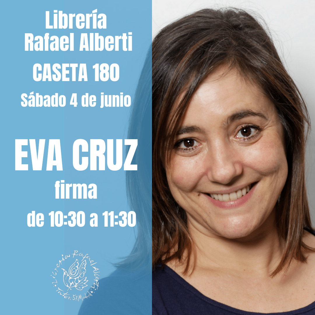 EVA CRUZ - CASETA 180 - FERIA DEL LIBRO DE MADRID