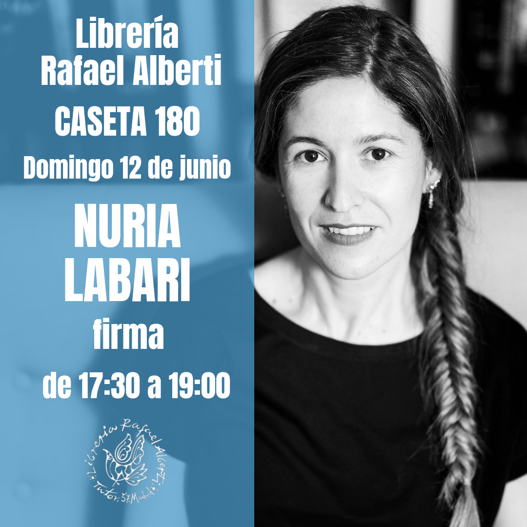 NURIA LABARI - CASETA 180 - FERIA DEL LIBRO DE MADRID