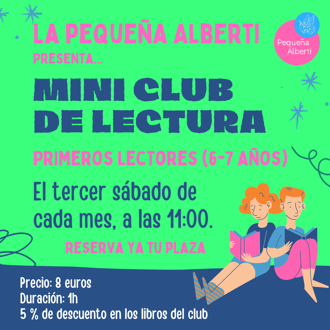 Mini Club de Lectura de 6 a 7 años - SALTAMONTES VA DE VIAJE