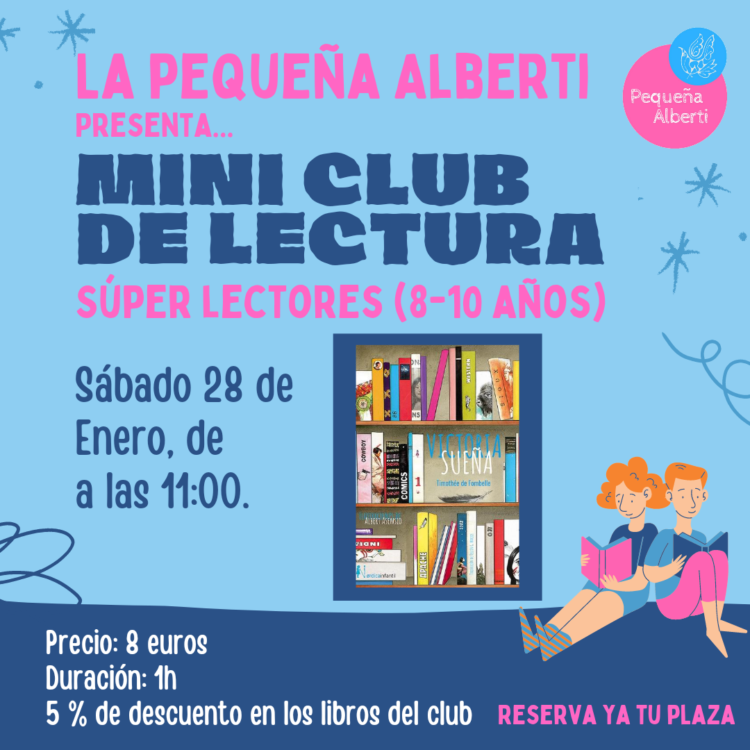 Mini club de lectura 8-10 años - VICTORIA SUEÑA