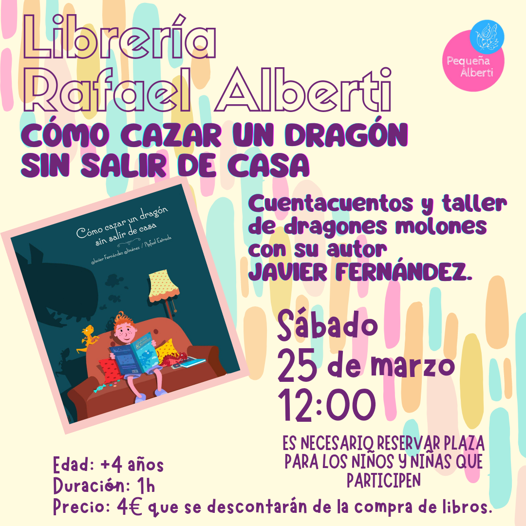 Cómo cazar un dragón sin salir de casa | Cuentacuentos y taller de dragones molones con JAVIER FERNÁNDEZ (Narval)