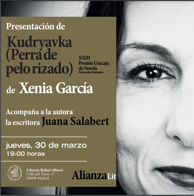 XENIA GARCÍA, Kudryavka (Perra de pelo rizado) (Alianza)