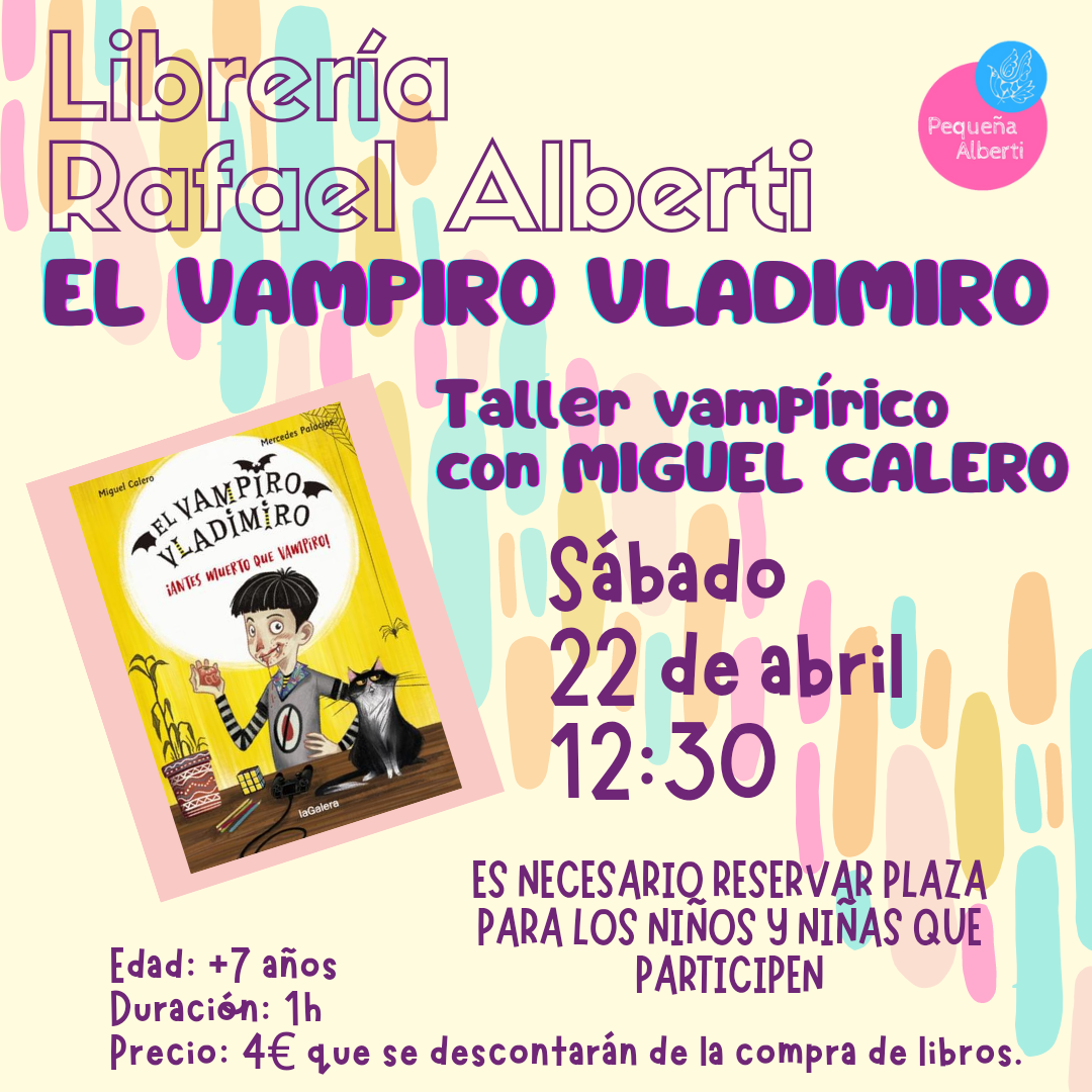 El vampiro Vladimiro | Taller vampírico con MIGUEL CALERO